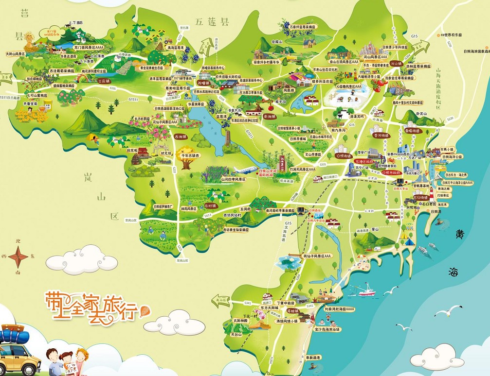 丹东景区使用手绘地图给景区能带来什么好处？